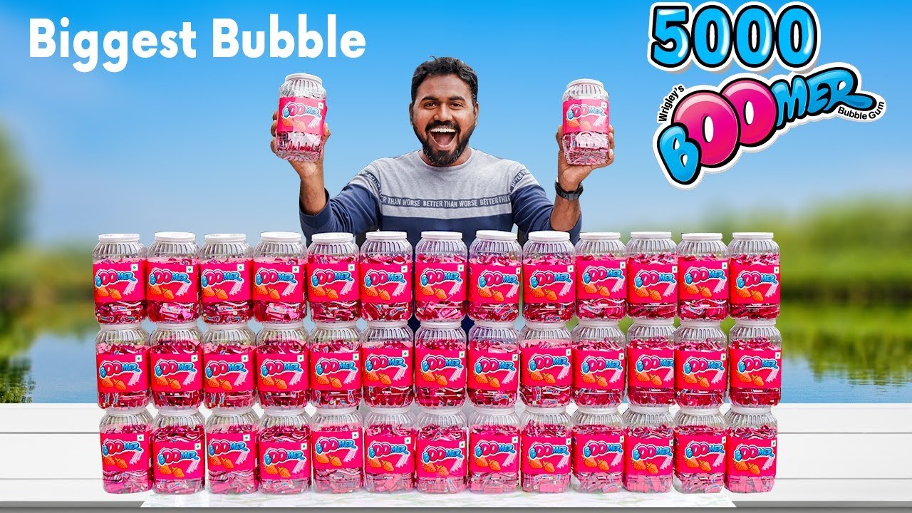We Blown Biggest Bubble Gum Bubble | 100% Real