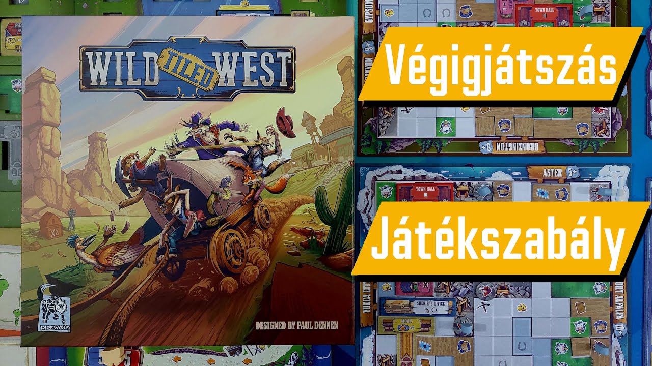 Wild tiled west | Játékszabály | Végigjátszás