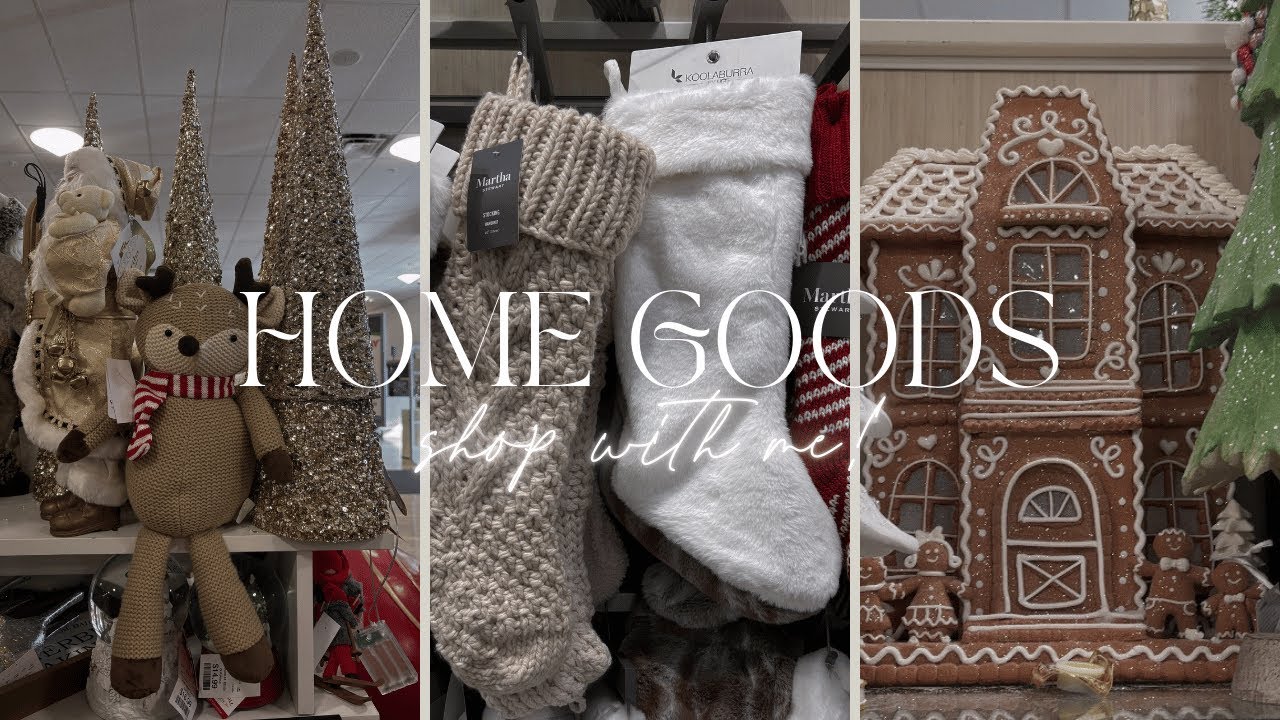 2024 Christmas shop with me | Home Goods