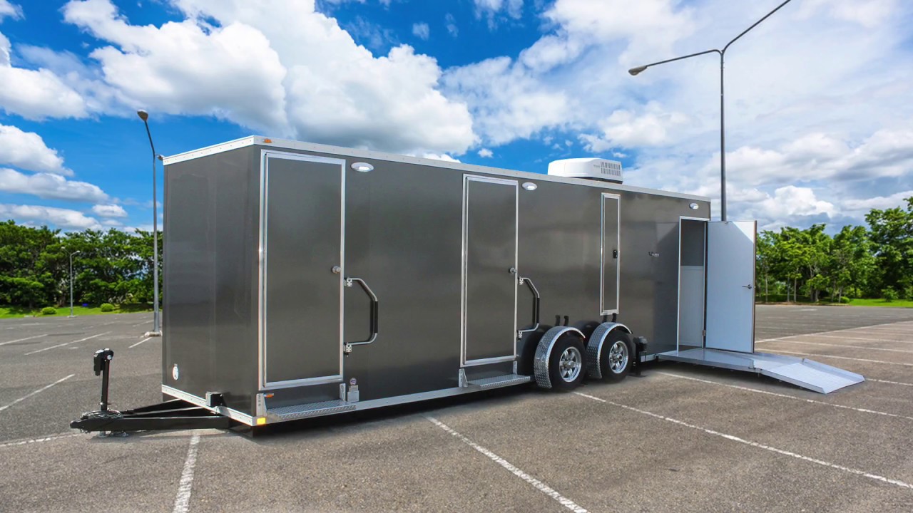 ADA +4 Station Portable Restrooms for Rent or Sale | Molokai Series