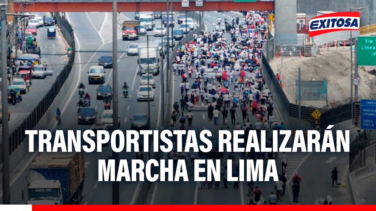 🔴🔵 Transportistas anuncian marcha en Lima debido a falta de implementación de ley contra extorsiones