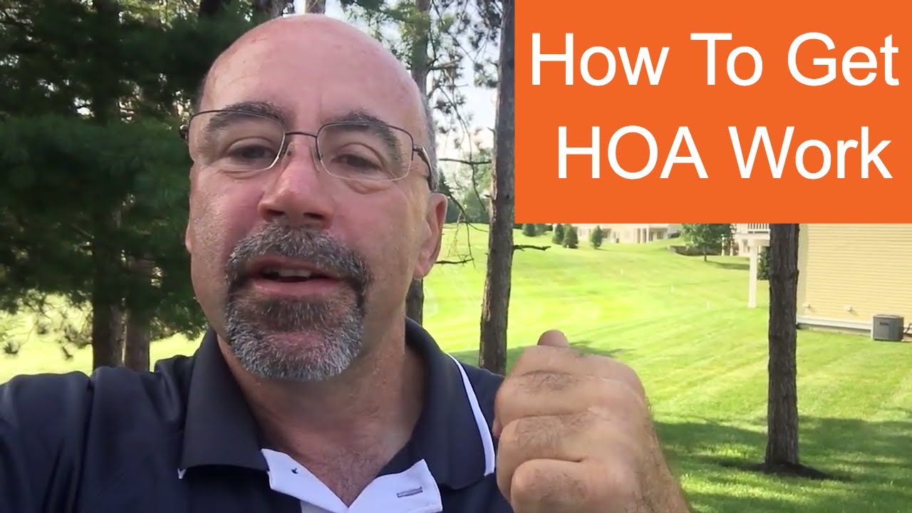 How To Get HOA Work