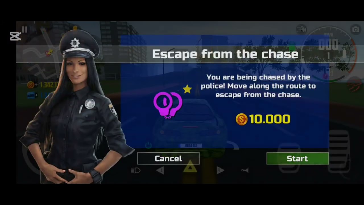 Today I will escaped from police and I will win