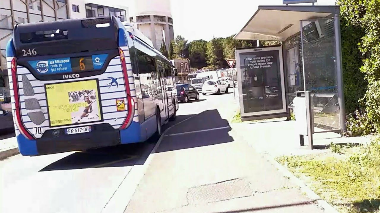 BUS TaM [Iveco Urbanway 12] Ligne 6 - Pas du Loup (1/2)