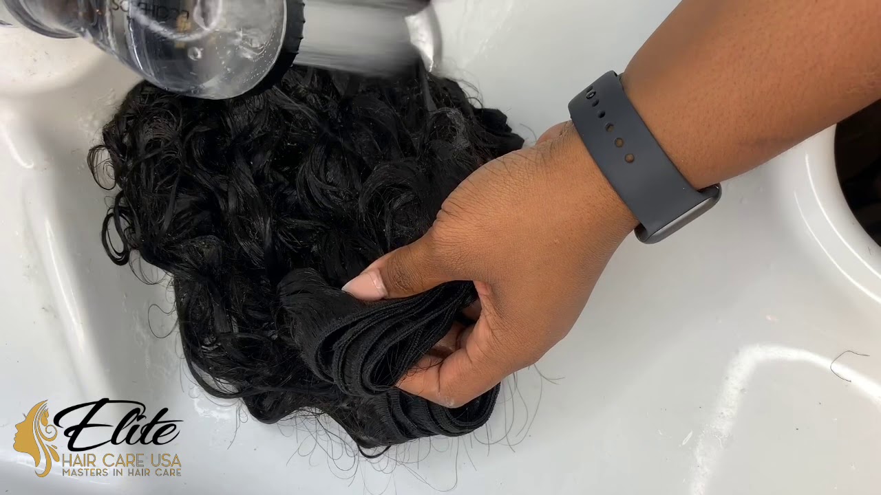 How to wash hair extensions | weave wash