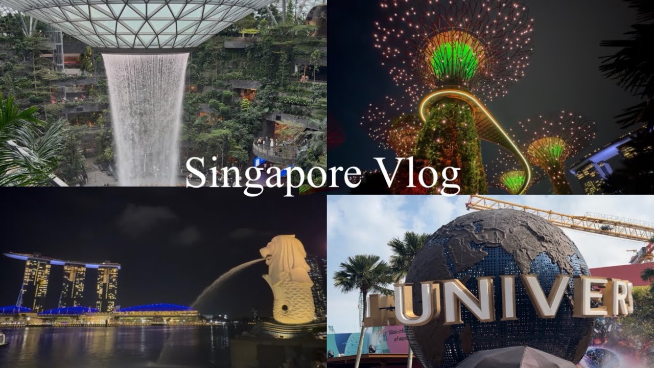 【vlog】３泊４日シンガポール旅行🇸🇬 part1 