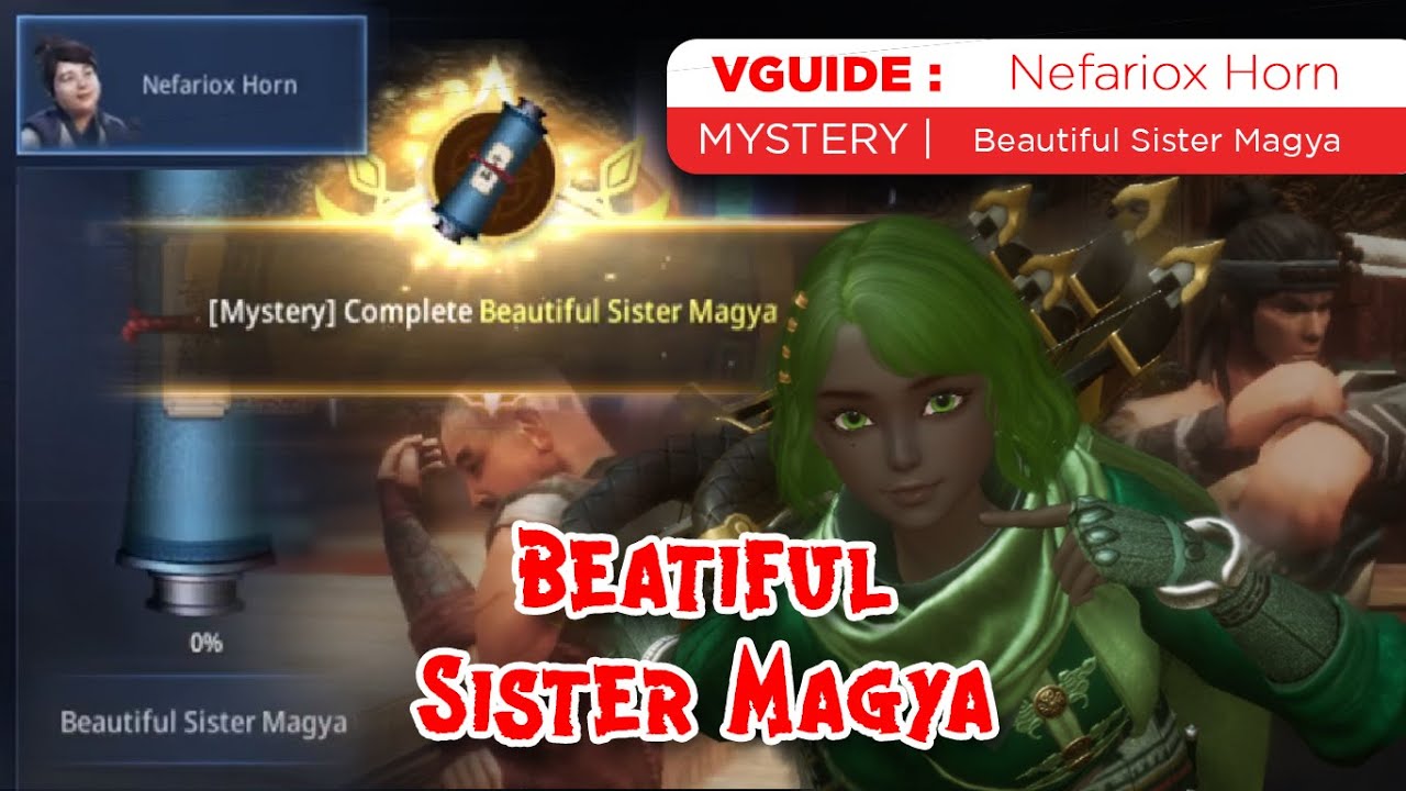 Beautiful Sister Magya - MYSTERY | MIR4