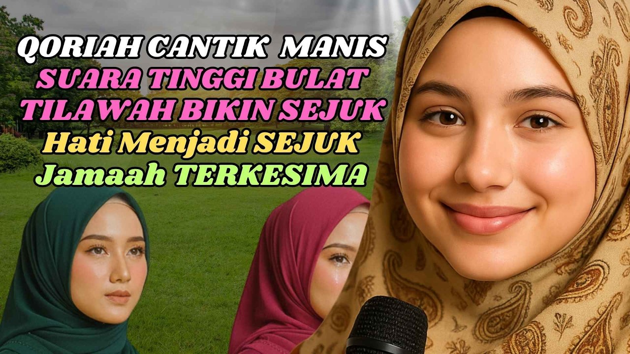 RAMADHAN SEGERA TIBA 🌙 // QARIAH CANTIK TILAWAH MERDU ❗Suara Melengking Menyentuh Jiwa