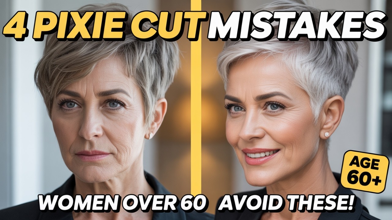 4 Pixie Cut Mistakes Women Over 60 Should AVOID