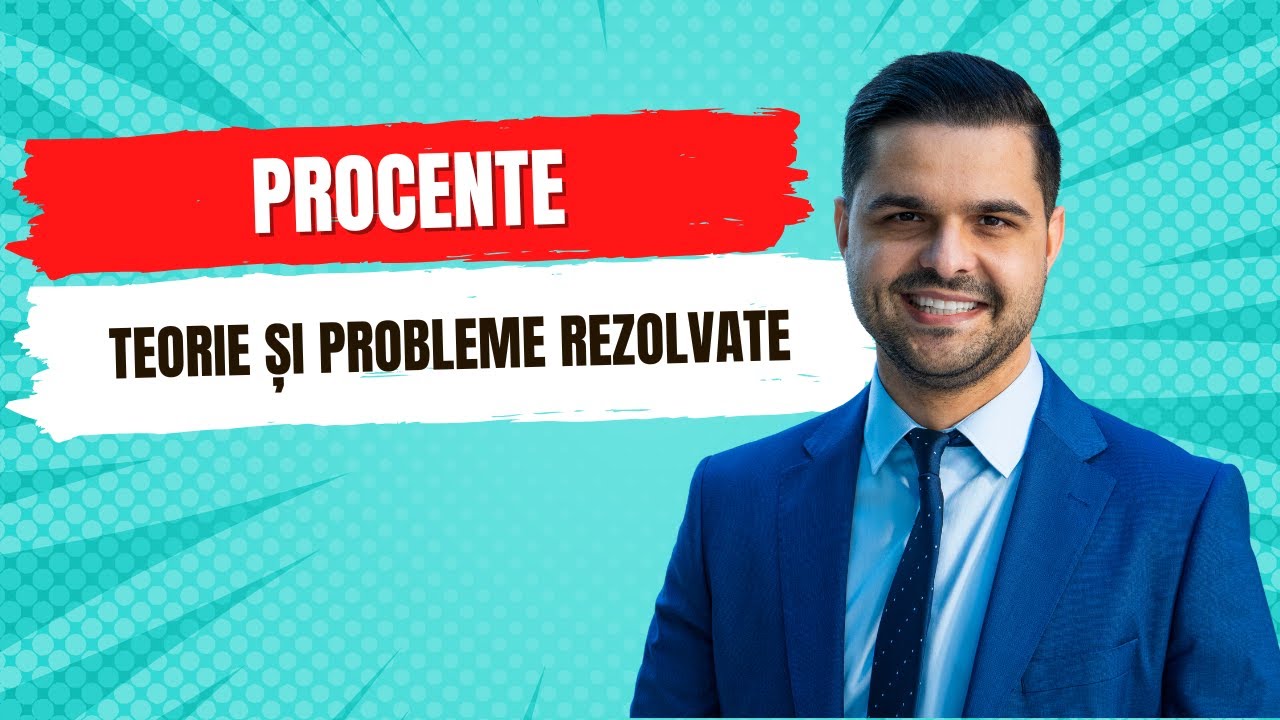 Clasa a V-a: Procente. Aflarea unui procent dintr-un număr. Probleme rezolvate.