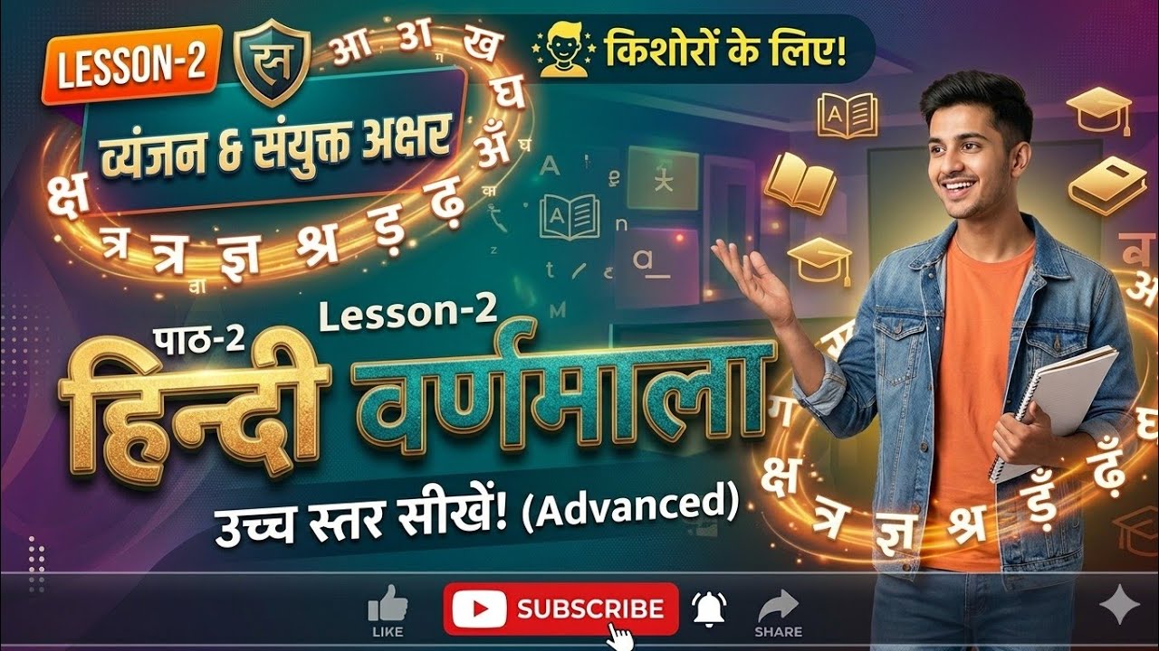 L 2 हिंदी वर्णमाला: संपूर्ण ज्ञान (Hindi Varnamala Masterclass)