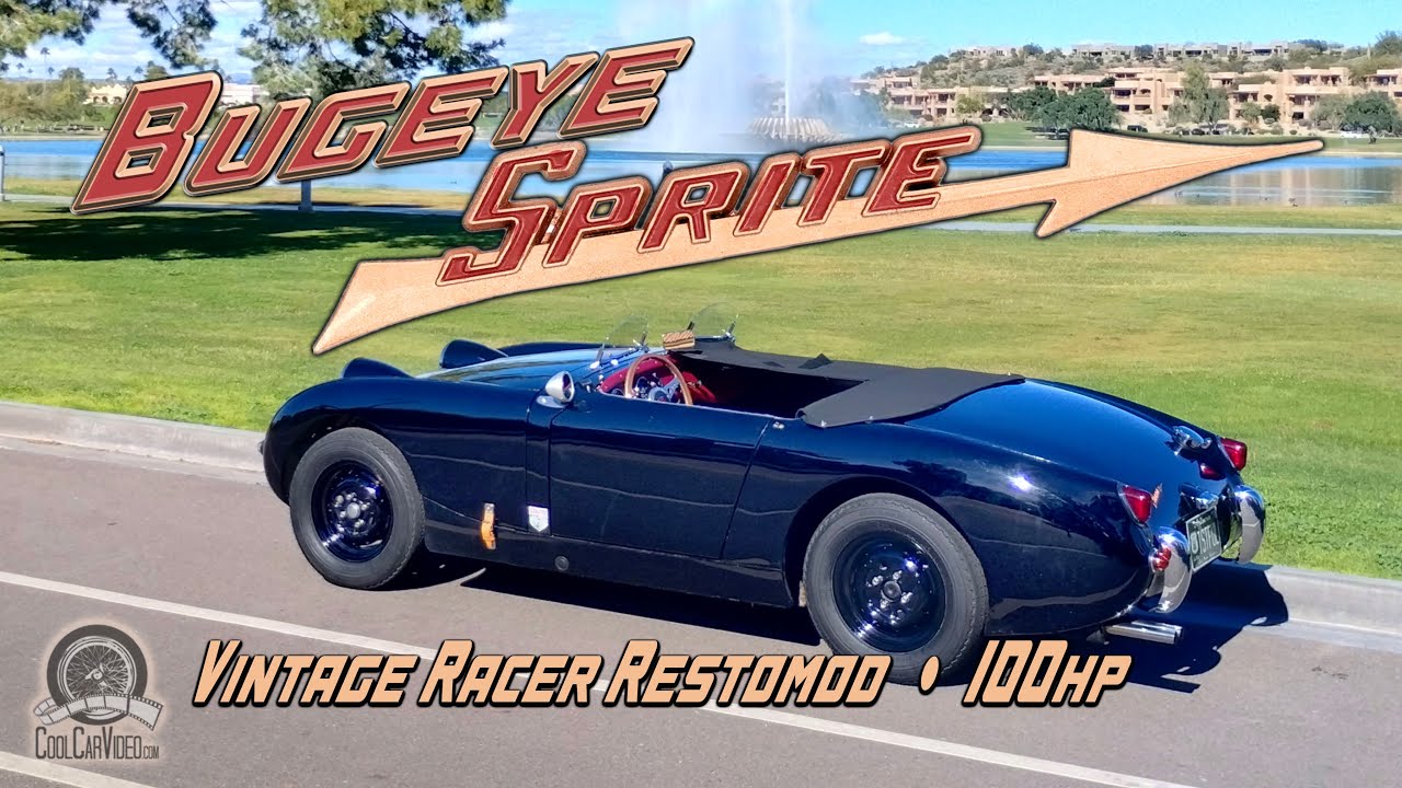 Austin-Healey Bugeye Sprite Mark 1 Vintage Racer Style: 1380cc Engine Swap, 100HP & Build Story