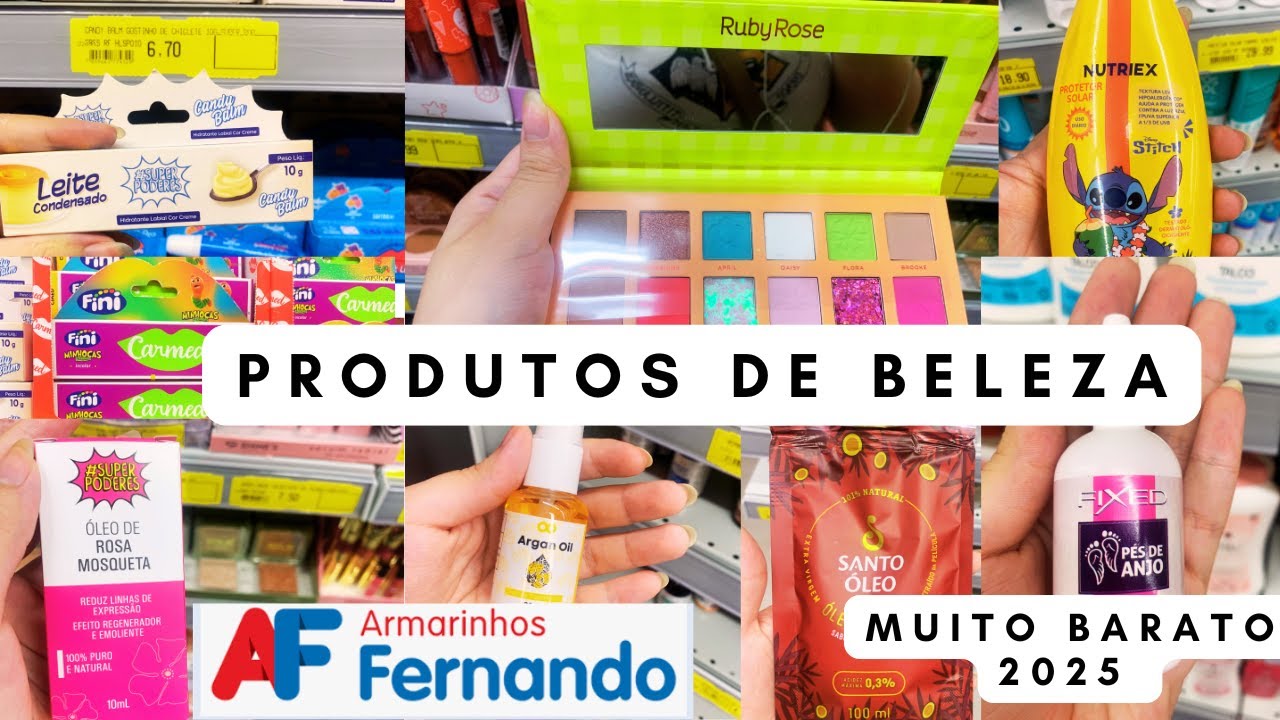 TOUR ARMARINHO FERNANDO - PRODUTOS DE BELEZA 🛍️ | BRÁS 2025