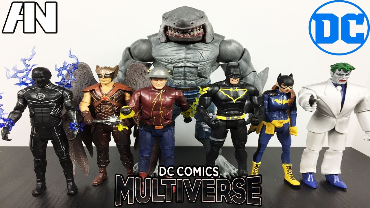 DC Multiverse King Shark Build-A-Figure Set - Action Figure Unboxing