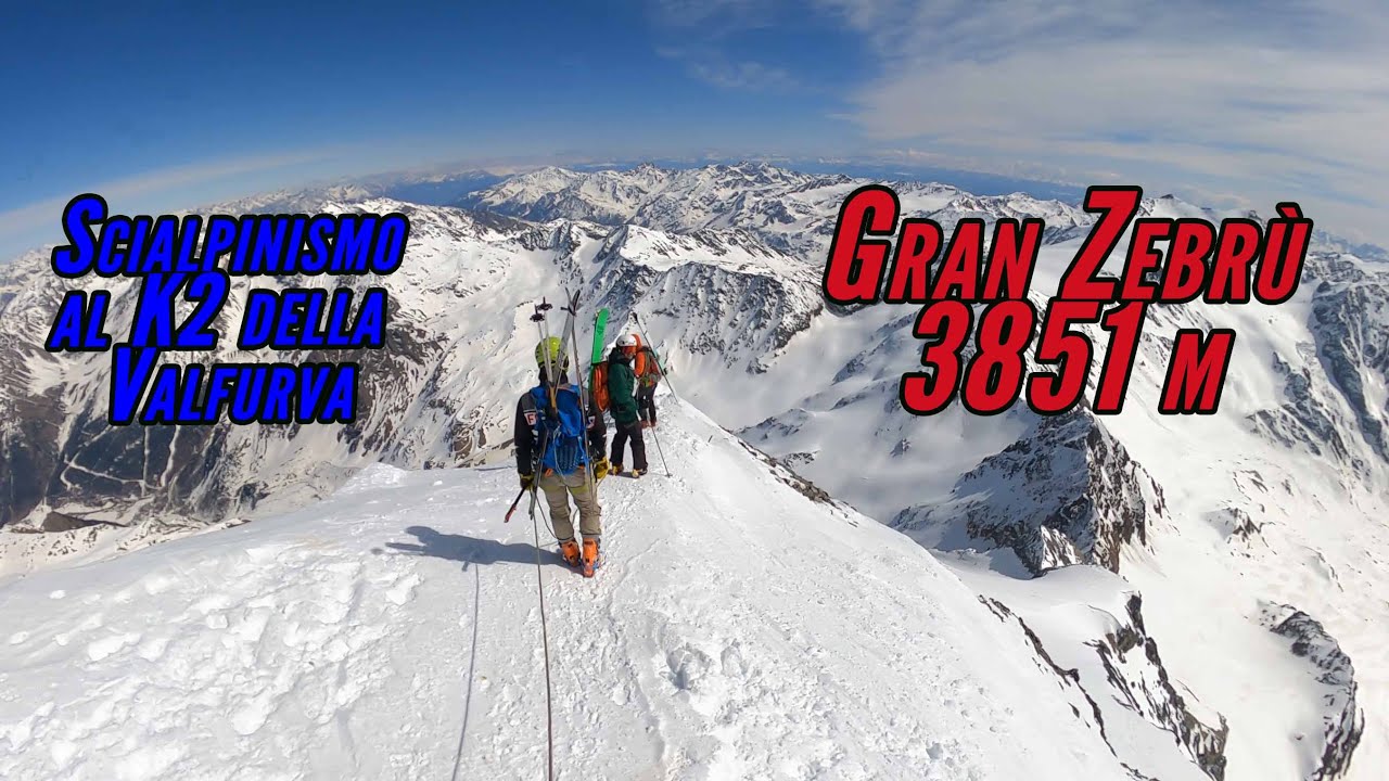 Gran Zebrù 3851 m - Via Normale Skialp - Valfurva - GoPro Video