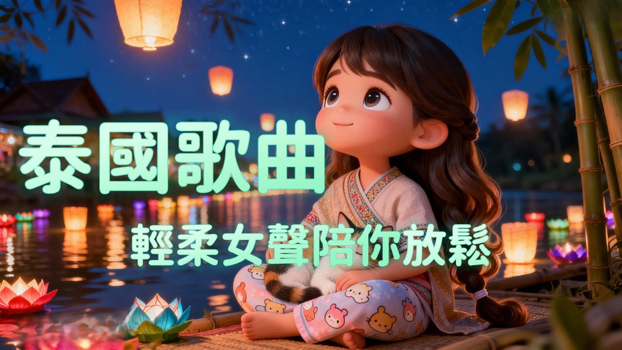 【夢潔聽歌】泰國女聲 舒壓療癒歌曲 |  Thai Female Vocal Songs for Stress Relief & Deep Relaxation