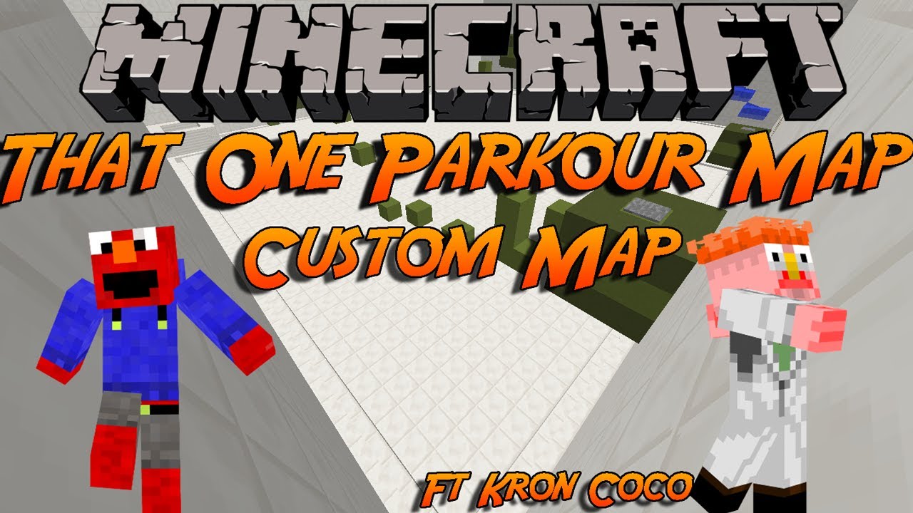 Minecraft-That One Parkour Map-Ft KronCoco