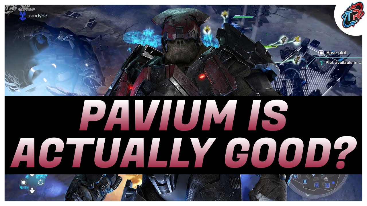 Wait, Pavium is actually GOOD in Halo Wars 2?