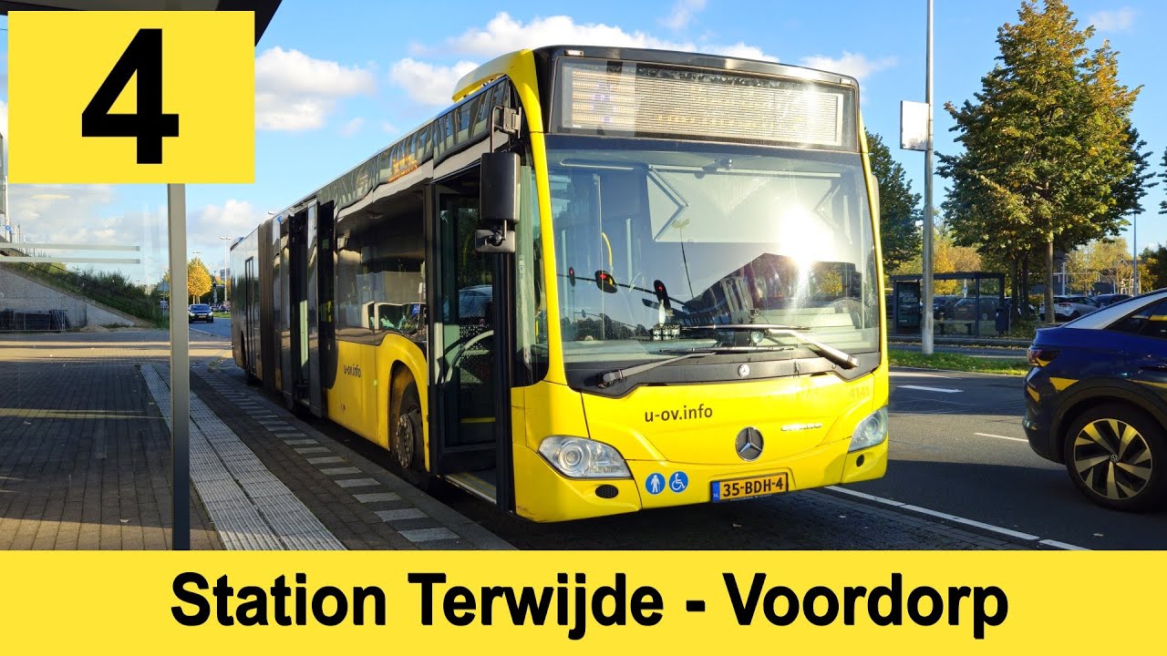 U-OV lijn 4: Terwijde - Voordorp | Qbuzz 4141 | 2024