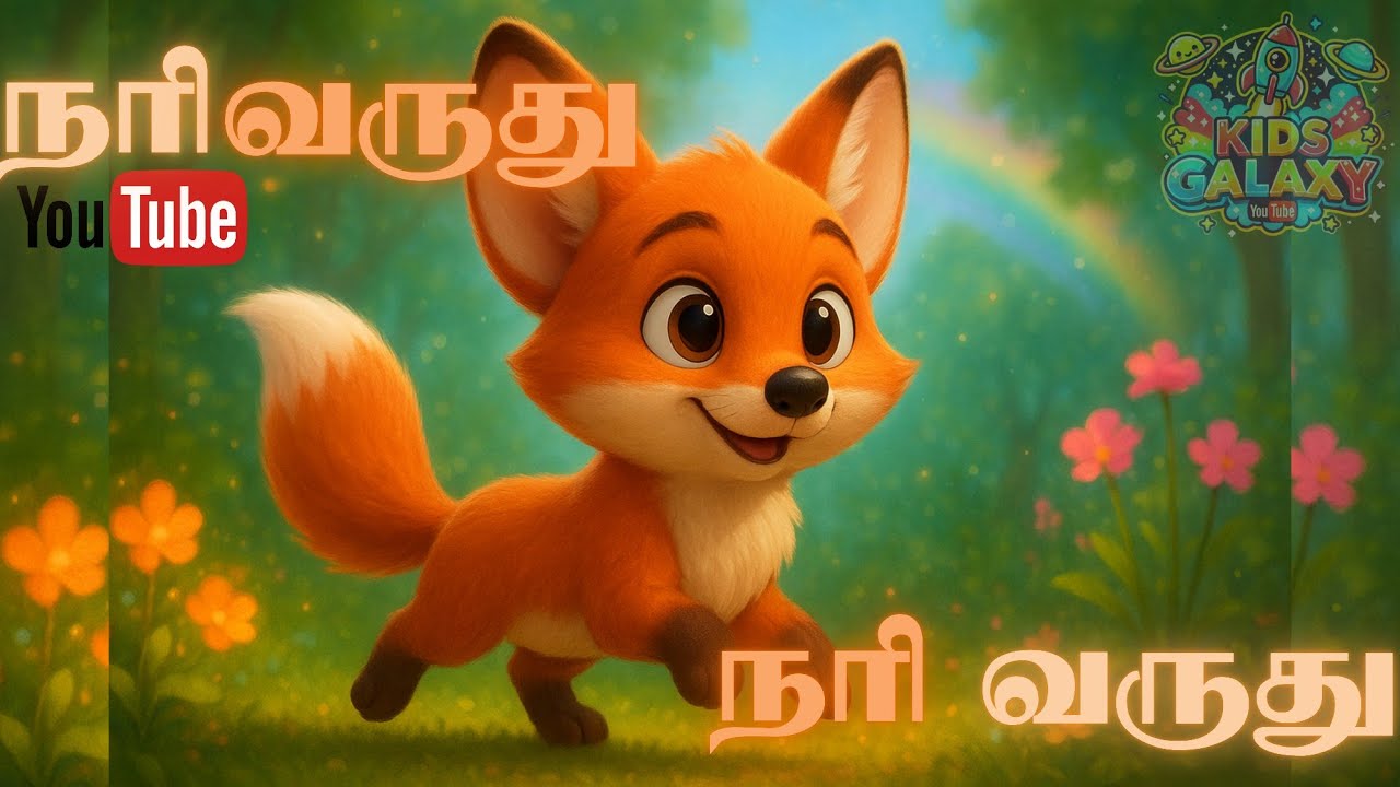நரி வருது பாடல் |சிறுவர் பாடல் |Nari varuthu |Bedtime song |Tamil kids | tamil rhymes for babies 