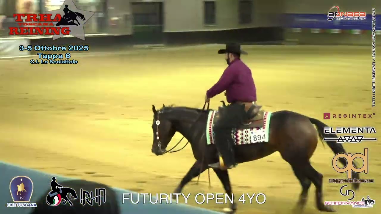 6 tappa TRHA 2025 - PISTOIA FILIPPO & PHANTOM OF OPERA owner TAPINASSI ADRIANA score 69