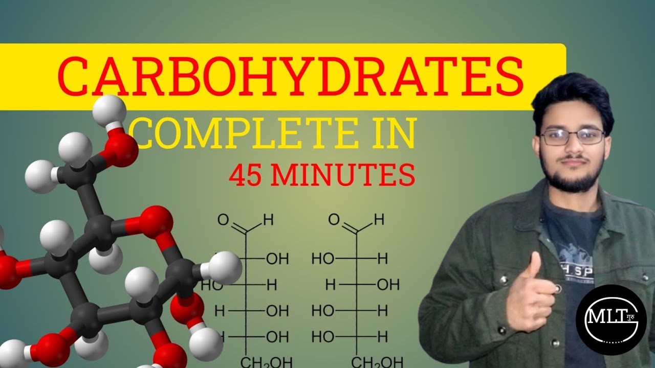 CARBOHYDRATES-ONE SHOT |Bio Chemistry| |MLT||Bsc Nursing||GNM||Paramedical| कार्बोहाइड्रेट क्या हैं?