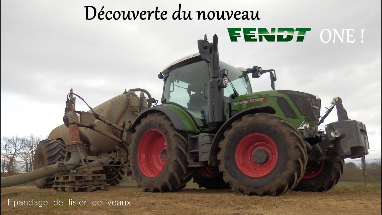Découverte du Fendt One 314 ! - Epandage de lisier avec Kévin 🚜💨😎
