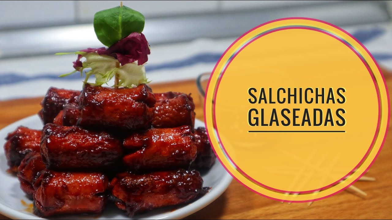 SALCHICHAS GLASEADAS / ✅Receta Súper FÁCIL‼️ 💯% / #recetasvenezolanas