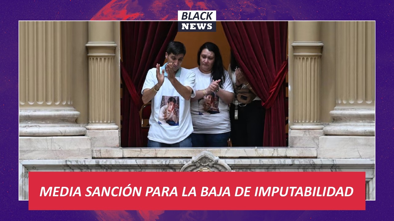 ⚠️MEDIA SANCIÓN PARA LA BAJA DE IMPUTABILIDAD🌎 | Black News