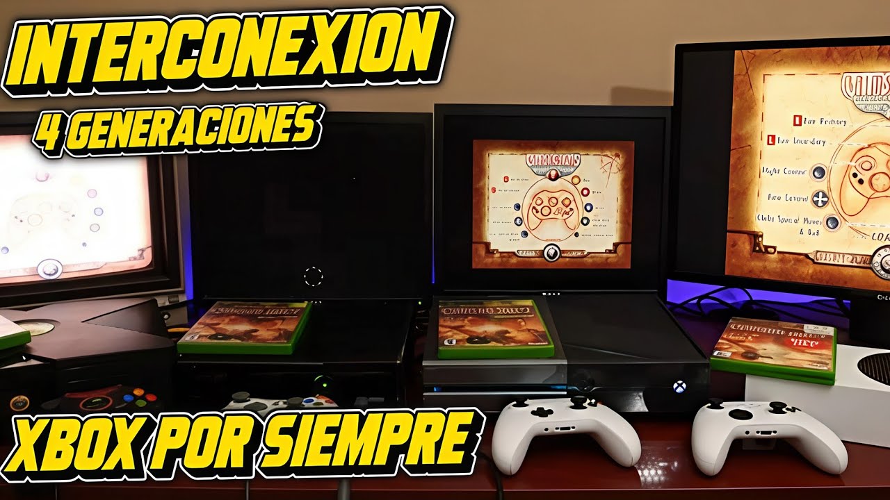 INTERCONEXI&Oacute;N (System Link) en XBOX 4 GENERACI&Oacute;NES