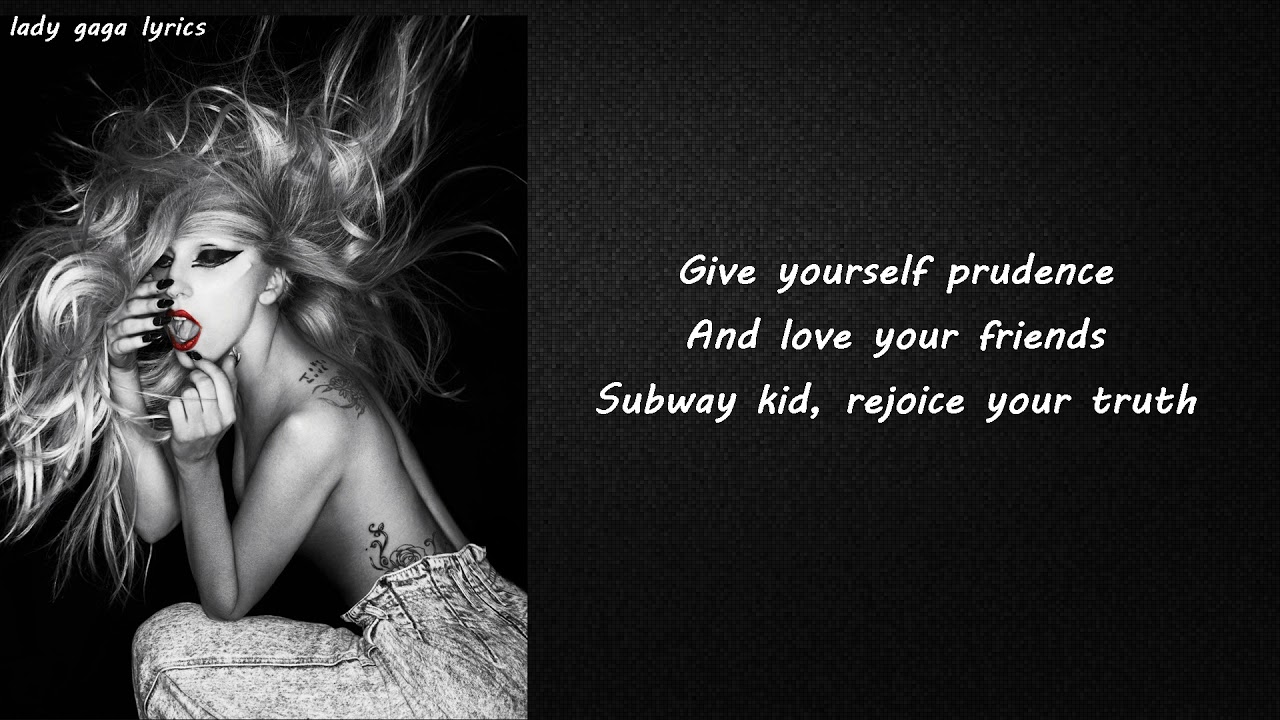 Lady Gaga - Born This Way Lyrics