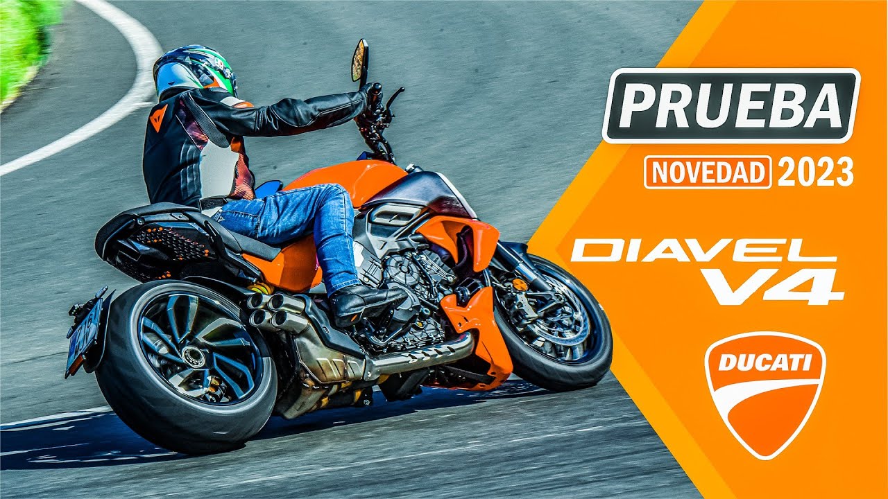 Prueba Ducati Diavel V4 2023, éxtasis con los pies en el suelo