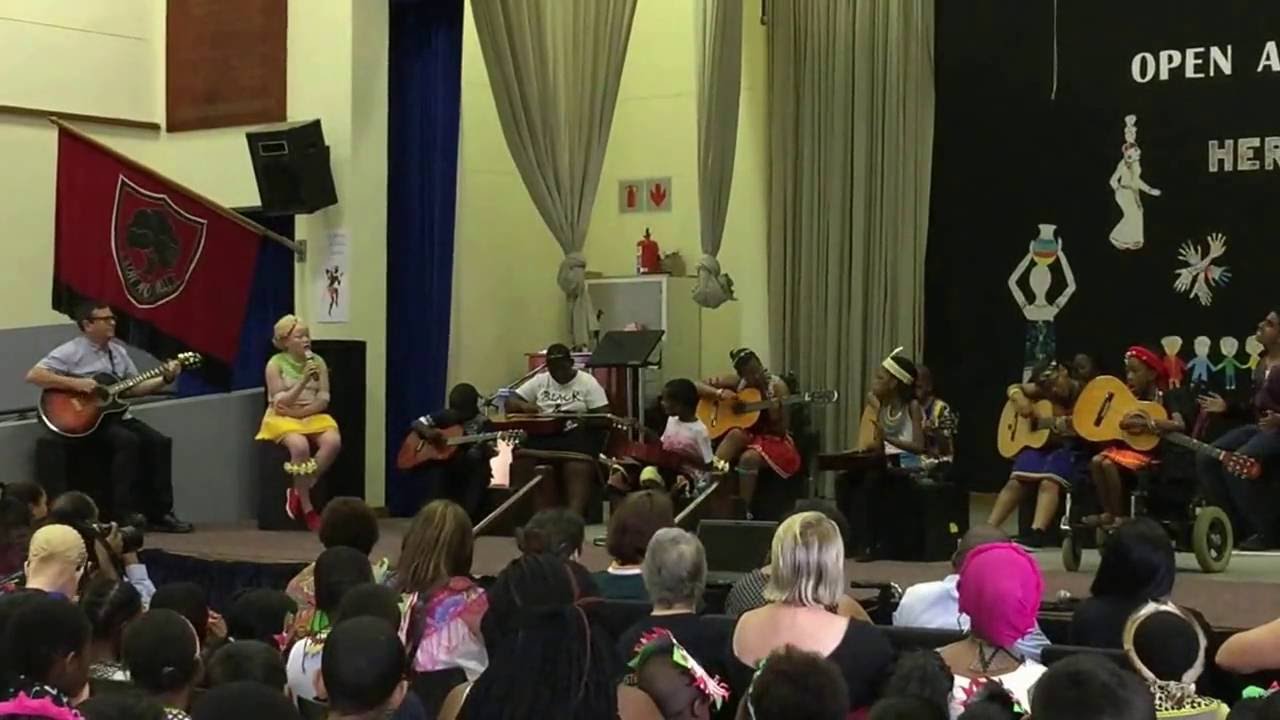 The Open Air School, Senior Bridging Class performs 'The Lion Sleeps Tonight' for Heritage Day, 2016
