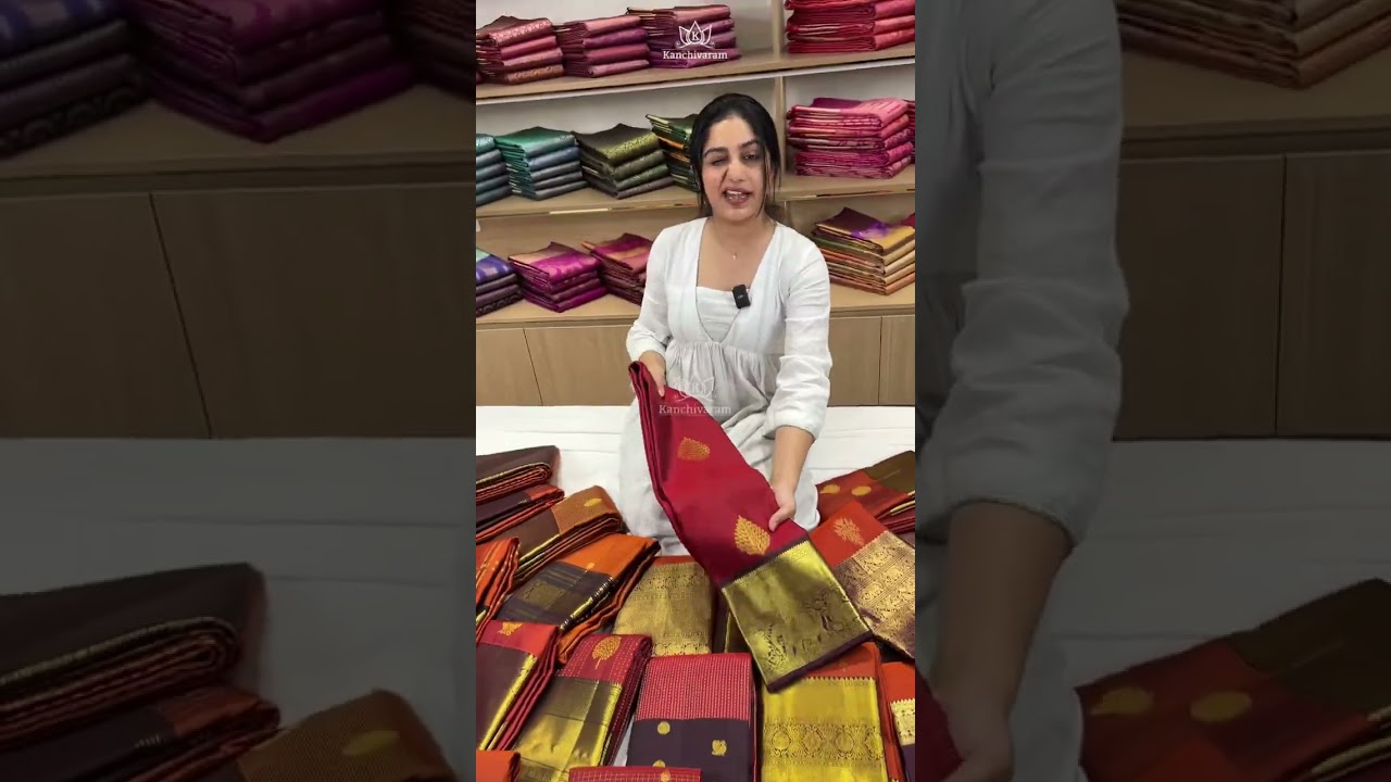Rust Combinations RESTOCKED | Pure Kanchipuram Silk Sarees | 