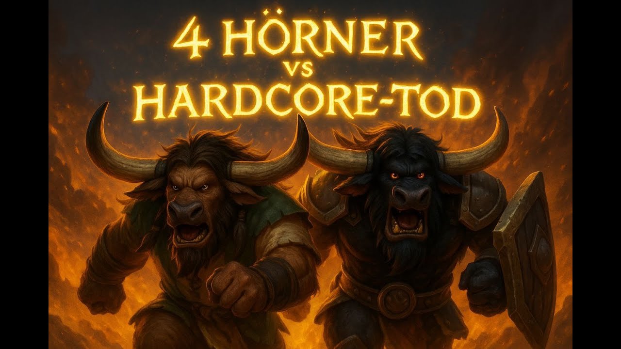 4 Hörner vs Hardcore Tod | World of Warcraft | Sturmwind | Gaming music | GameSoundtrack | Epic HC