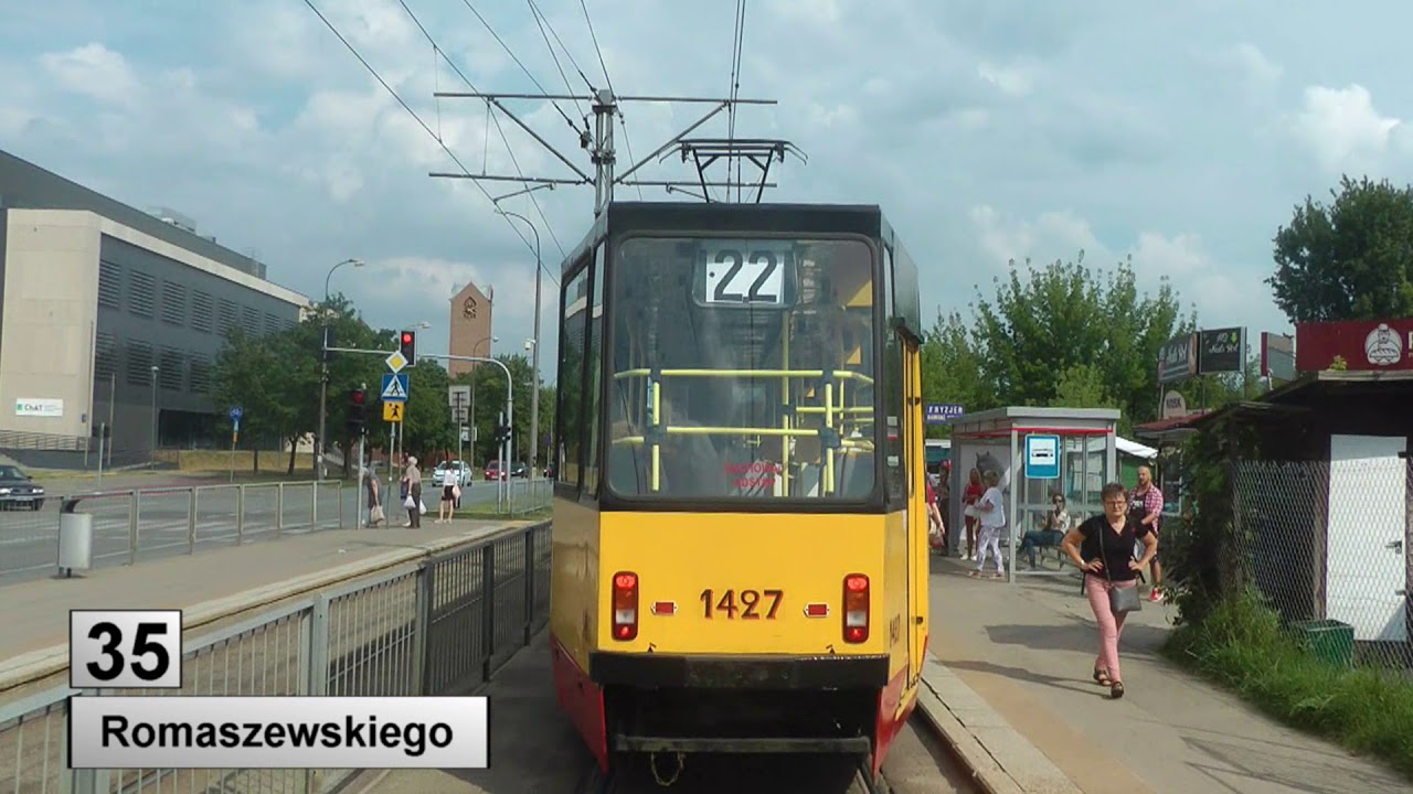 Tramwaje Warszawa 2019 linia 35