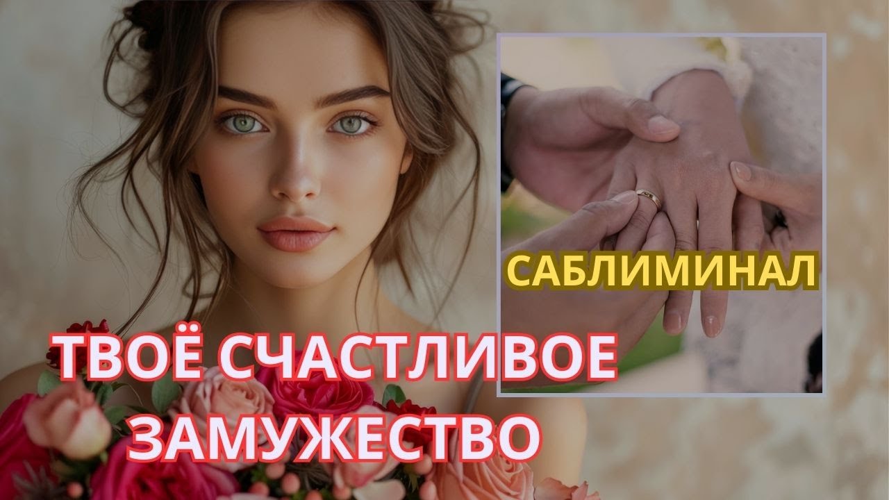 💖 ВЫЙТИ ЗАМУЖ. Саблиминал на Любовь и Счастливое Замужество