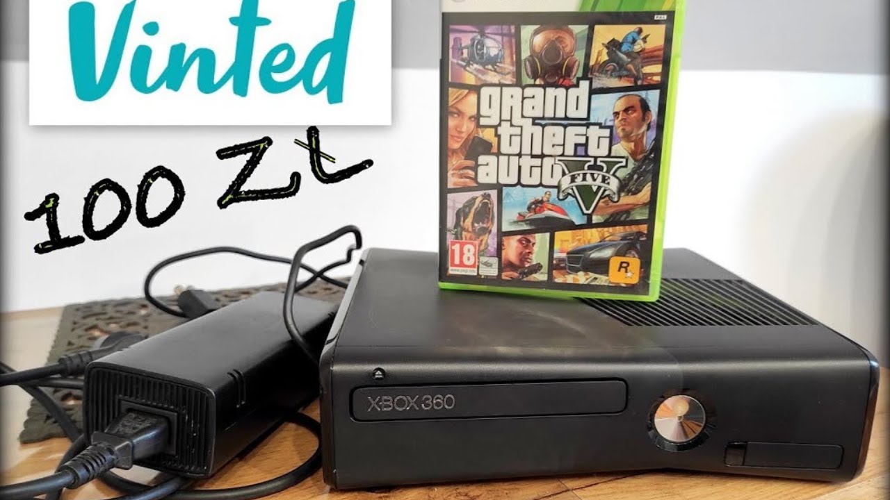 XBOX 360 za 100zł z VINTED w 2022 roku - Czy warto ? Szybki test i unboxing #xbox #gta