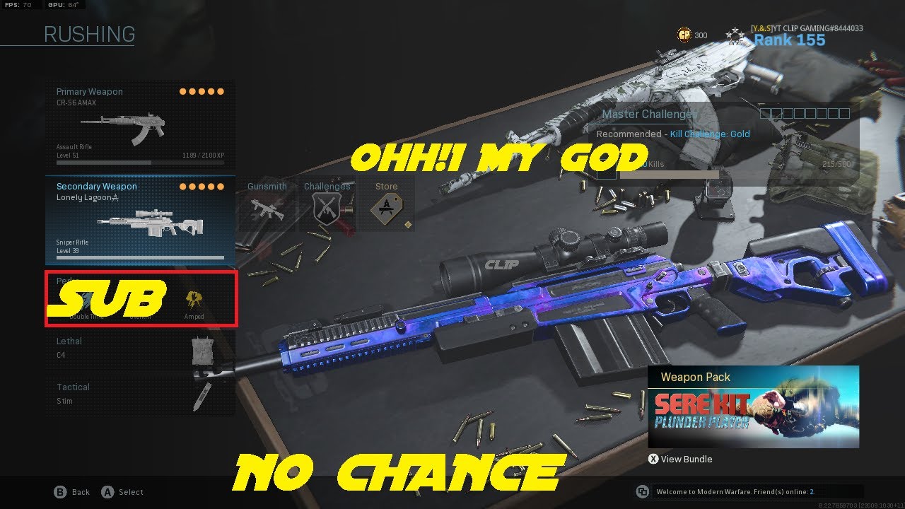 HUMAN AIMBOT CR-56 BEST CLASS SETUP IN MODERN WARFARE