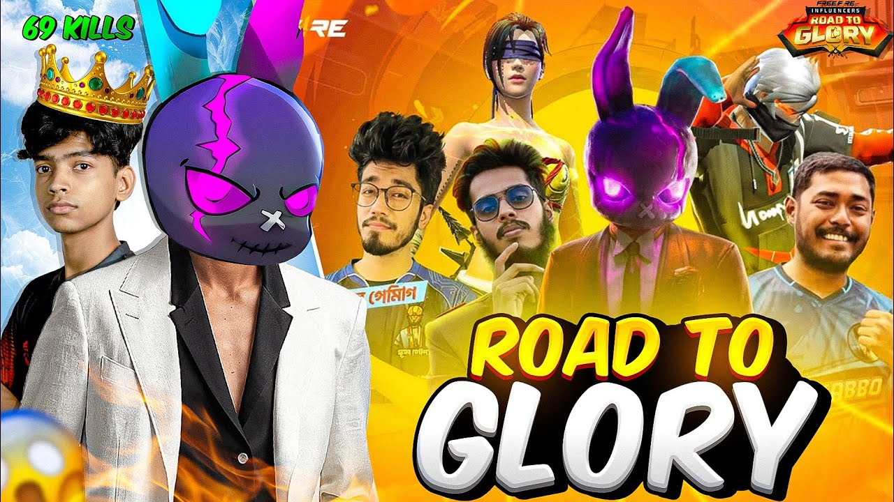 ROAD TO GLORY এর FINAL এ উঠার আগের ম্যাচ গুলো 🤯 FREE FIRE এর OFFICIAL TOURNAMENT এ ৩৮ কিলের রেকর্ড 😱