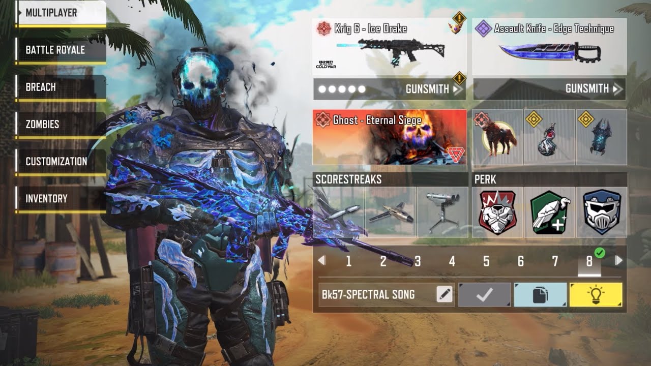 The Ultimate Krig 6-ice Drake Frost Fire Camo Showdown: Blue Mythic Ghost Gameplay