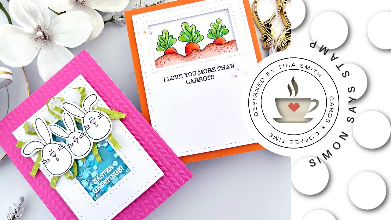Easter Cards with the Bunny Trails | Simon Says Stamp | Splendor Release