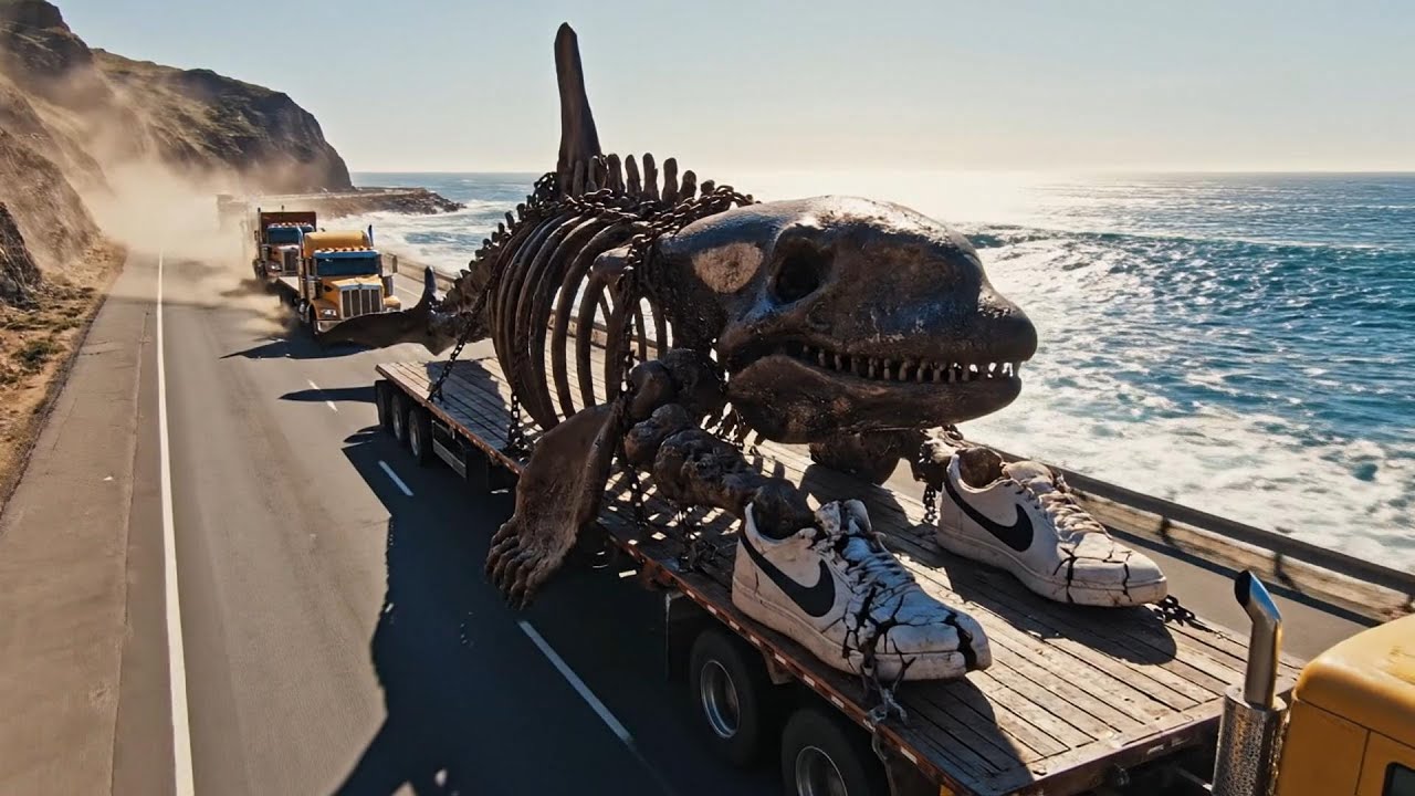 Italian Brainrot Extinction | Giant Fossil Highway Transport Accident
