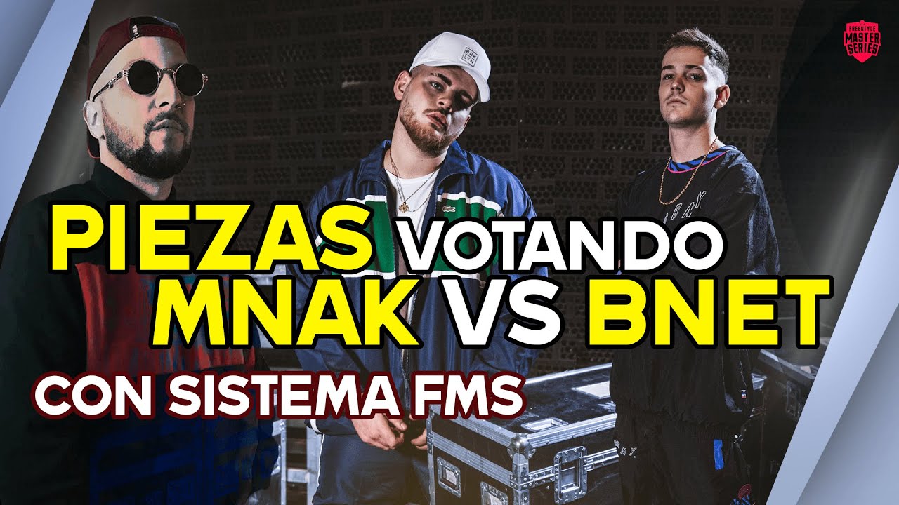 Piezas vota por primera vez con el sistema FMS || MNAK Vs BNET