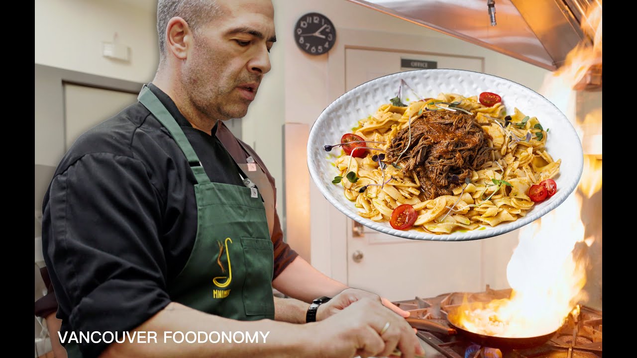 How Award Winning Chef Manos Makes the Food at Mnimes a New Greek Culinary Experience in Vancouver.