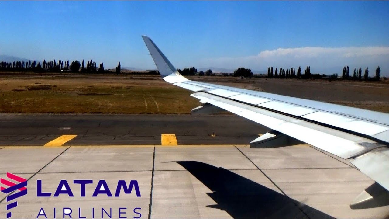 Santiago de Chile - Sao Paulo | Despegue | LATAM A320 | SCL - GRU