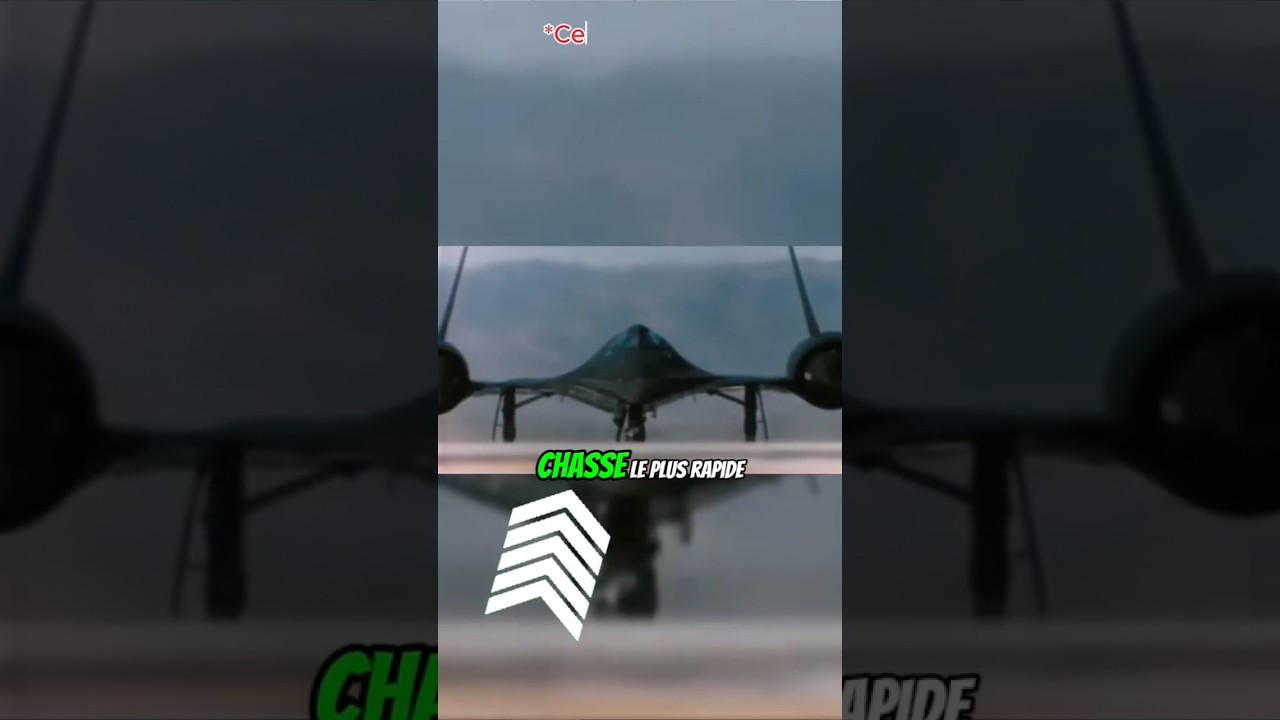 SR-71 Blackbird : l&rsquo;avion le plus rapide du monde