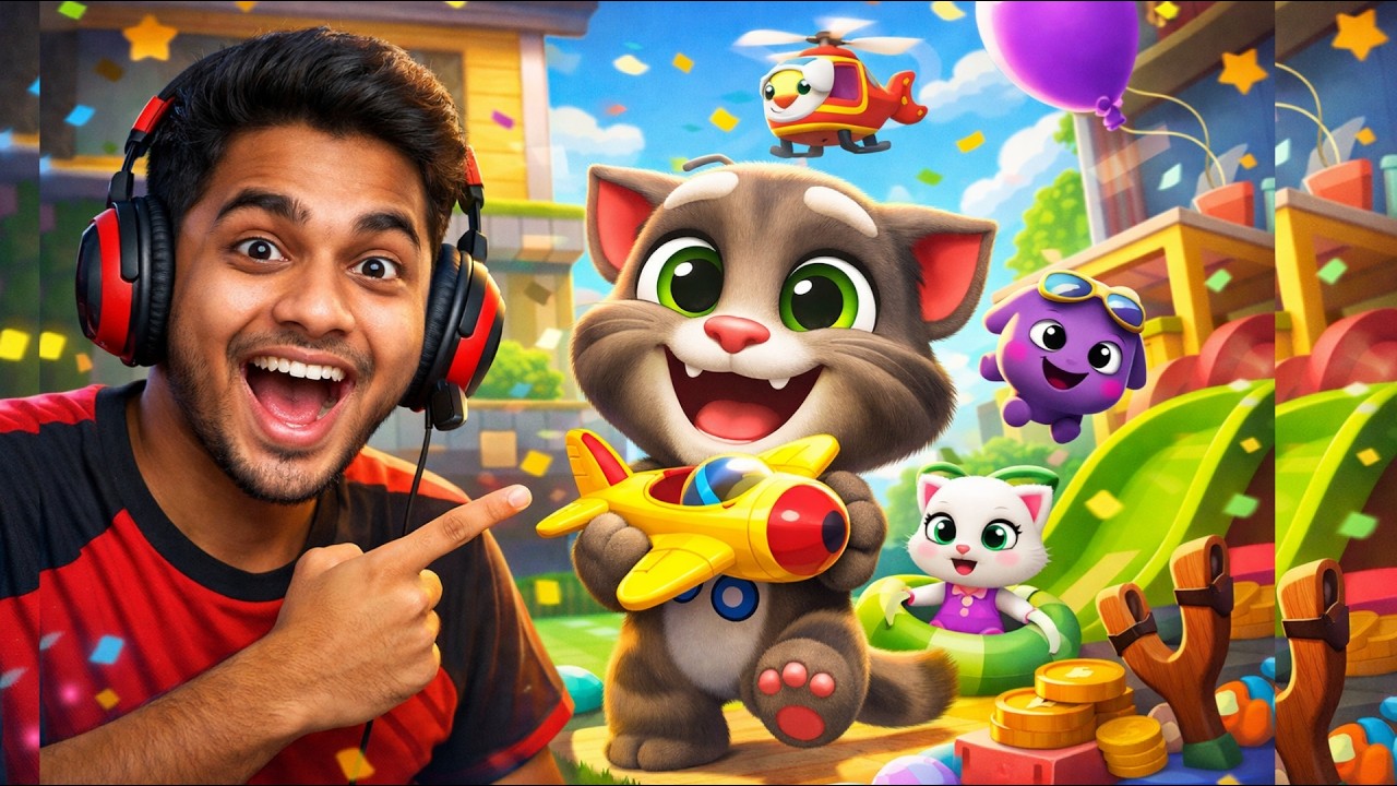 My Talking Tom 2 LIVE Gameplay 🐱 Funny Cat Reactions & Cute Moments | USA Stream