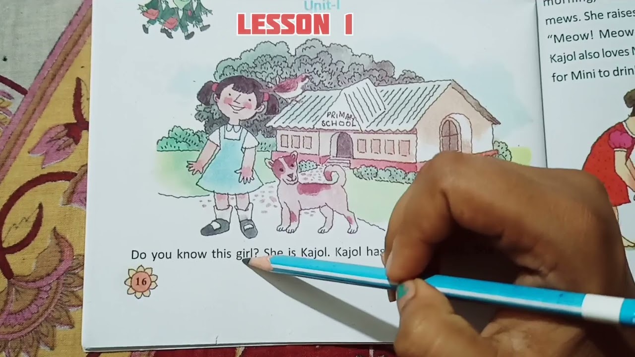 CLASS 3|| ENGLISH || BUTTERFLY || LESSON1|| PAGE 16,17