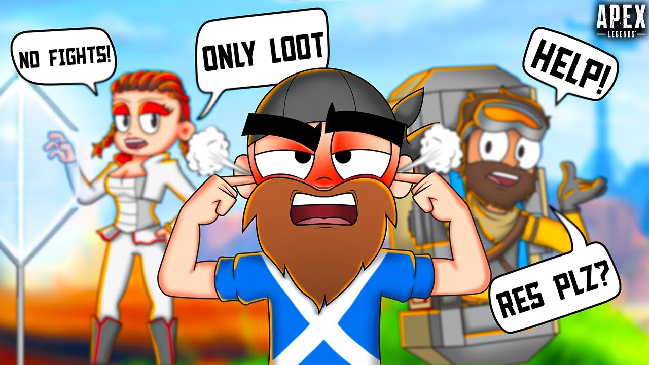 I CAN'T COPE WITH THESE TEAMMATES! - Apex Legends
